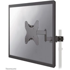 Mbajtëse për monitor Neomounts FL40-450BL12 Pole Mount, fully movable, for 23–42″ screens (Ø28–50 mm), 25 kg capacity