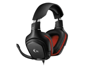 Kufje Gaming Logitech G332 / E zezë dhe E kuqe