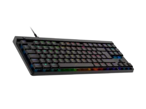 Tastierë Gaming Logitech G515 TKL / Mechanical Switches Low Profile / me kabllo / RGB / e zezë