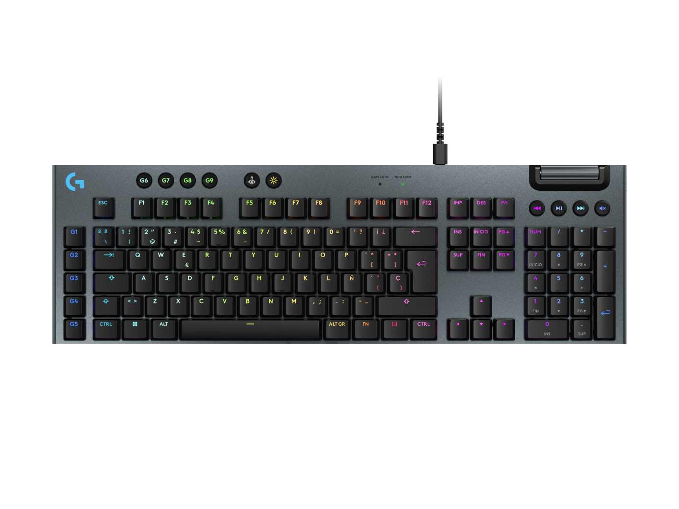 Tastierë Gaming Logitech G915 X Lightspeed Keyboard / 920-012671 - Zezë