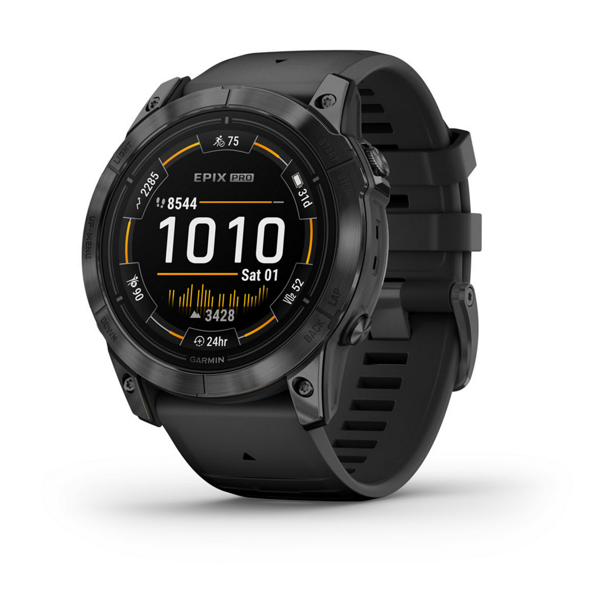 Orë e mençur Garmin epix Pro Gen 2 / 010-02804-21 / L - Zezë