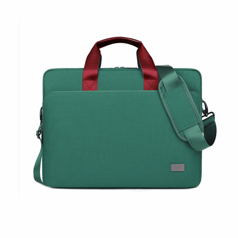 Çantë për Laptop Okade T69 / B53-1 / 15.6-16.5 Inch / Polyester / Waterproof / Lightweight / Doulbe Ziiper / E Gjelbër