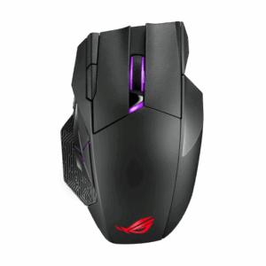Maus Gaming Asus ROG Spatha X / 19000 DPI / Optical / e zezë