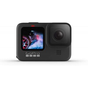 kAMERë GOPRO HER09 / 23.6MP / SENSOR / 5K30 VIDEO / 20MP PHOTOS / LIVE VIEW FRONT DISPLAY/REAR TOUCHSCREEN WEBC / E zezë