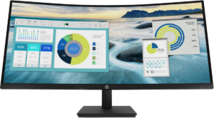 Monitor HP P34hc G4 21Y56AA / 34 "/ Wide Quad HD VA / Curved / 100 Hz / 5 ms / HDMI+DisplayPort+USB - Zezë