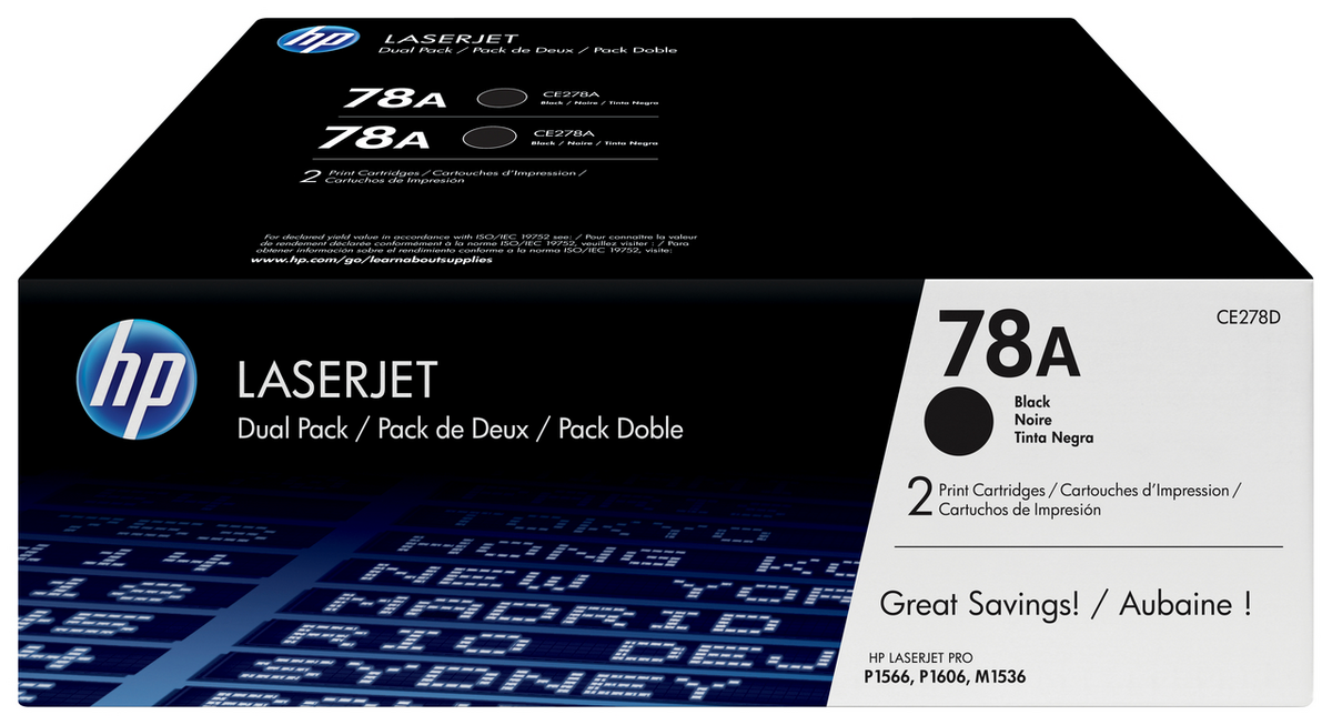 Toner HP 78A / CE278AD / Double Pack – Zezë