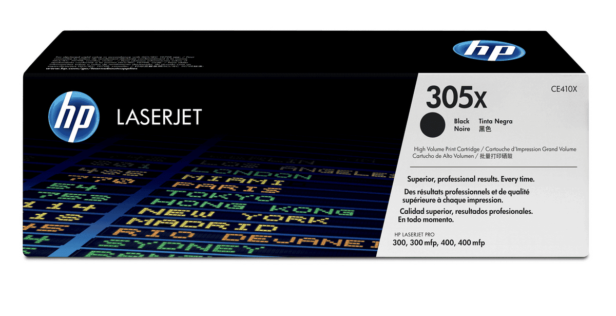 Toner HP 305X / CE410X / XL – Zezë
