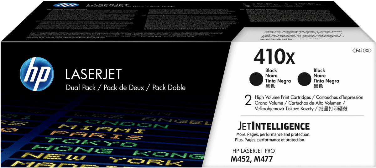 Toner HP 410X / CF410XD / XL – Zezë (Double Pack)