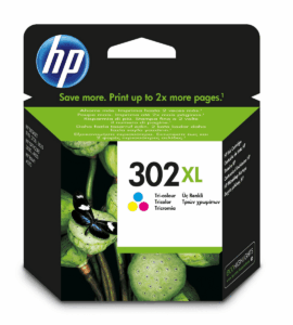 Ink HP 302XL / F6U67AE – Blu, Rozë, Verdhë XL
