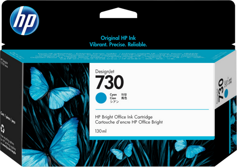 Ink HP 730 / P2V62A – Blu