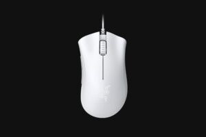 Maus Gaming  Razer / DeathAdder Essential 2021 / 6400 DPI / 5 Butona / Me kabëll / Optik / I bardhë