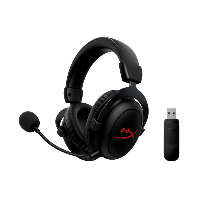 Kufje Gaming HyperX Cloud II Core 6Y2G8AA Wireless / 10 Hz – 21 kHz / Aluminum / Up to 20 meters / e zezë