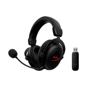 Kufje Gaming HP HyperX Cloud II Core / 2.4GHz / Spatial Audio / Over-Ear / 30 hour battery / Wireless / Të zeza