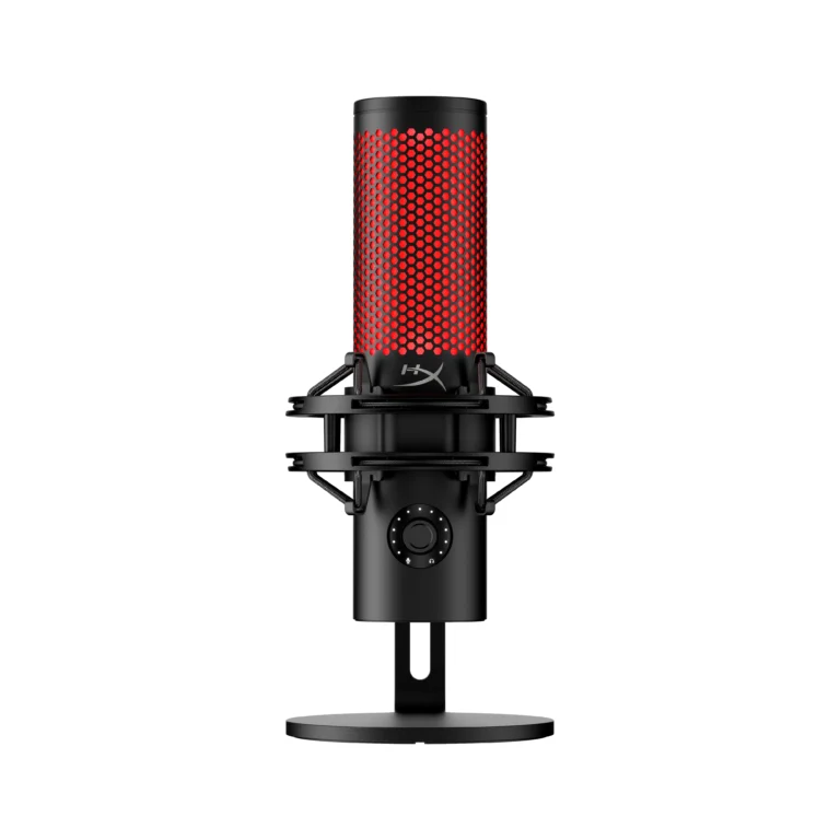 Mikrofon HyperX QuadCast 2 / 20Hz - 20kHz / -7.5dB / USB-C/3.5mm / I zi/kuq