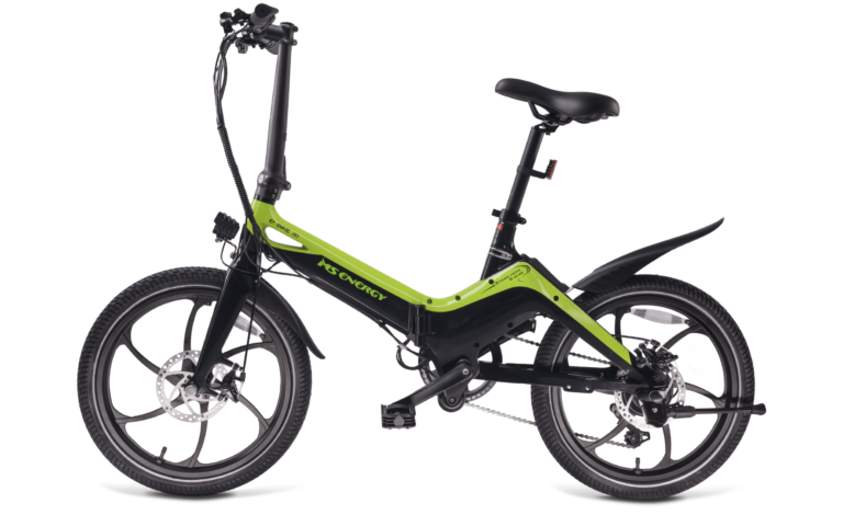 Biçikletë Elektrike MS ENERGY eBIKE i10 / 25 km/h / distanca deri 80 km / pesha deri 120 kg / black green