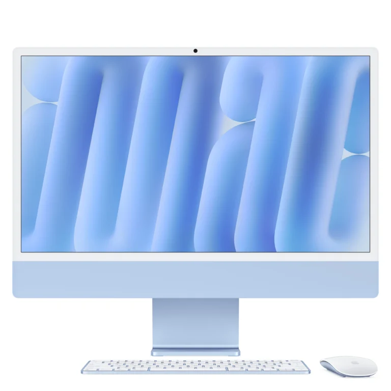 Apple iMac M4 / CPU 10 / GPU 10 / 24-inch with Retina 4.5K / 16GB / 256GB - Blu