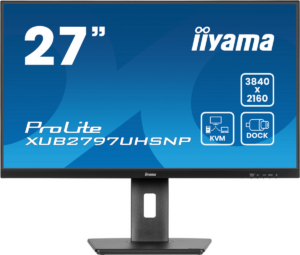 Monitor IIYAMA ProLite XUB2797UHSNP / XUB2797UHSNP-B1 / 27"/ 4K Ultra HD IPS / 60Hz / 4ms / HDMI+USB+DP - Zezë