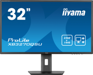 Monitor IIYAMA XB3270QSU-B1 / 31.5"/ Quad HD IPS / 100 Hz / 3 ms / HDMI + DisplayPorts + USB - Zezë