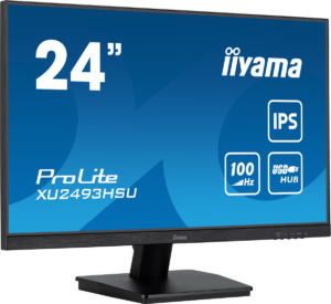Monitor iiyama ProLite XU2493HSU / 24"/ Full HD IPS / LED / 100Hz / 1ms / HDMI + DisplayPort + HDCP + USB  - Zezë