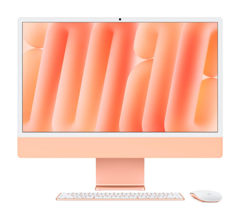 iMac 24" CTO M4 / CPU 10 / GPU 10 / 1TB / Nanotexture Glass - Orange