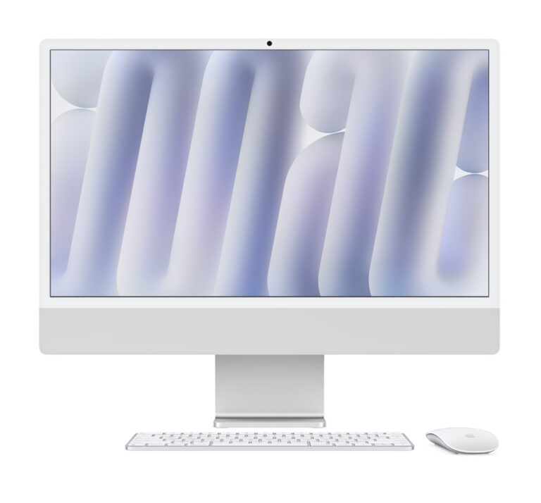 iMac 23.5" M4 Z1K1 / 10 CPU / 10 GPU / 16 N.E / 32GB / 2TB / Nano-Glass / DE – Silver