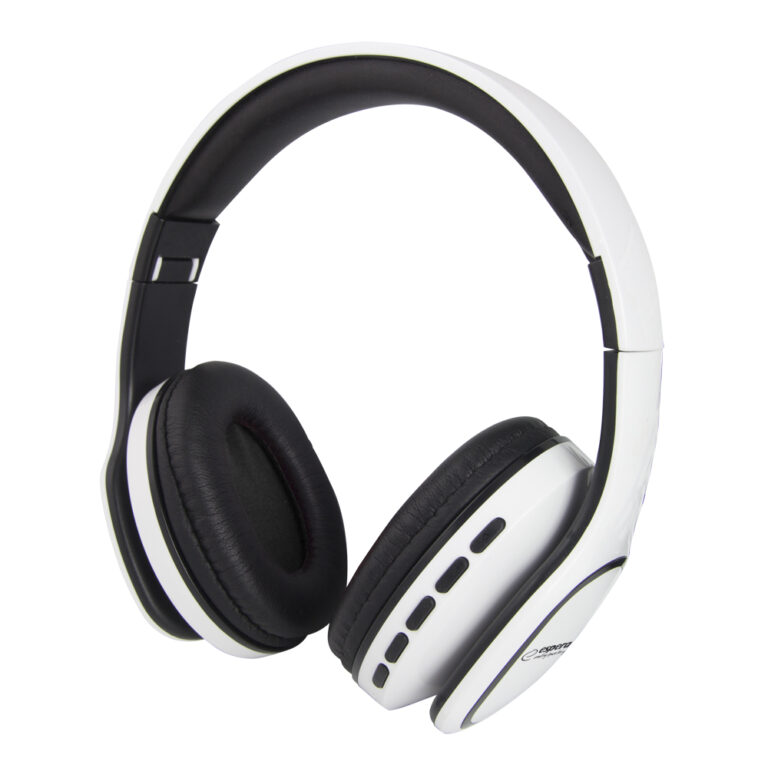Kufje Esperanza EH213W / Stereo / 20 - 20000 Hz / Microphone / Wireless / Të bardha
