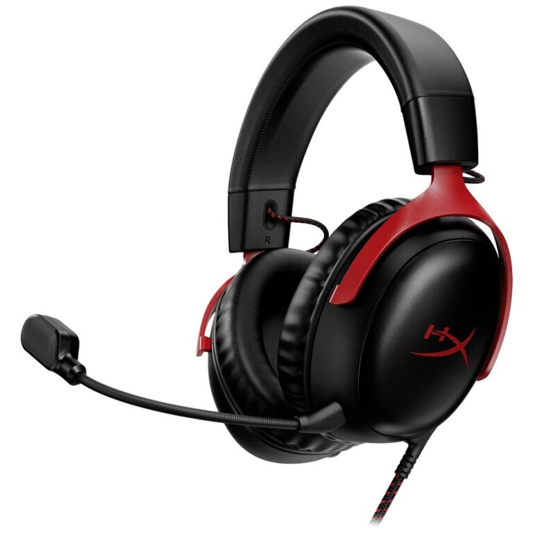 Kufje Gaming HyperX Cloud III / 3.5 mm / USB-A / USB-C - e zezë