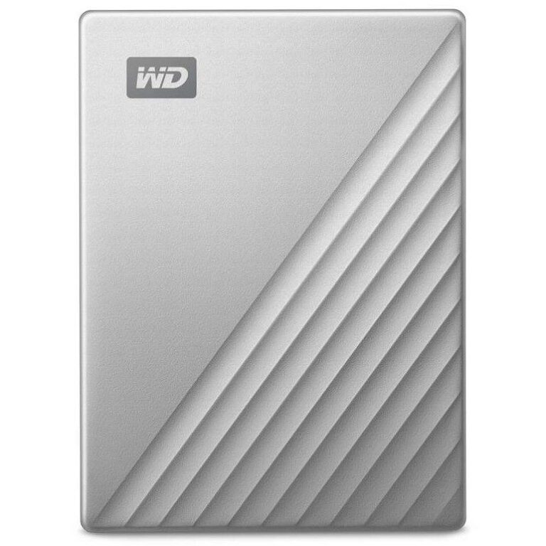 HDD e jashtme 2.5" WD My Passport Ultra 1TB Silver USB-C/USB3.0 HDD 6.4cm 2.5Zoll Metal finish RTL portable extern