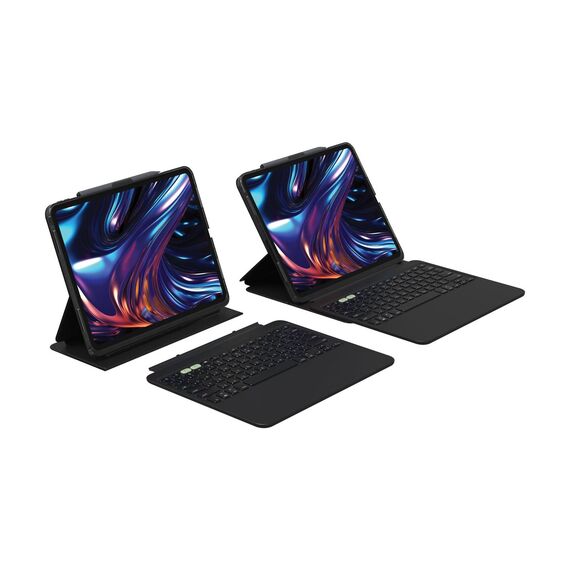 Aksesorë për tablet ZAGG Pro Keys 2 / iPad Pro 13" M4 – Zezë