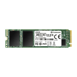 SSD të Brendshme TRANSCEND M.2 2280 SSD 256GB PCIe Gen3x4 M-Key 3D TLC with DRAM