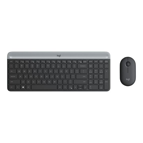 Combo (Tastierë & Maus) Logitech Slim Wireless MK470 – Zezë