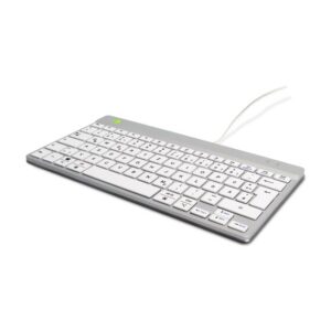 Tastierë me kabllo ergonomike R-Go Compact Break / QWERTZ  -Bardhë