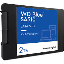 SSD të Brendshme 2TB 2.5" WD Blue SA510 SATA III 6Gb/s cased 6.9cm 7mm internal single-packed