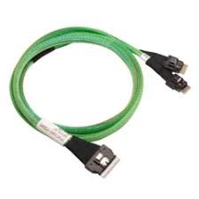 Këllëf për Disqe Broadcom RAID U.2 Enable Cable for 94xx Series – 1×8 SFF-8643 to 2×4 SFF-8643 Mini SAS HD, 100cm