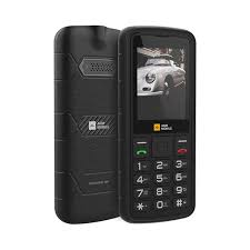 Telefon i thjeshtë AGM Mobile M9F (4G) IP68/IP69 / MIL-STD-810G  - Zezë