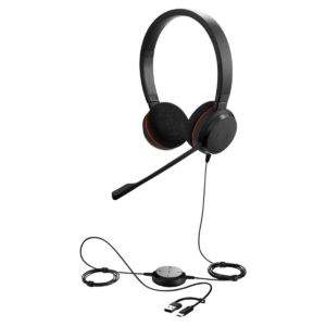Kufje me kabllo Jabra Headset Evolve 20 – Zezë