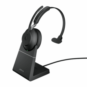 Kufje pa kabllo Jabra Evolve2 65 Stereo Wireless UC / USB‑C / Stand - Zezë