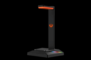 Mbajtëse për kufje Gaming Meetion U003 / USB / Type-C / Wired Stand for gaming headset / e zezë