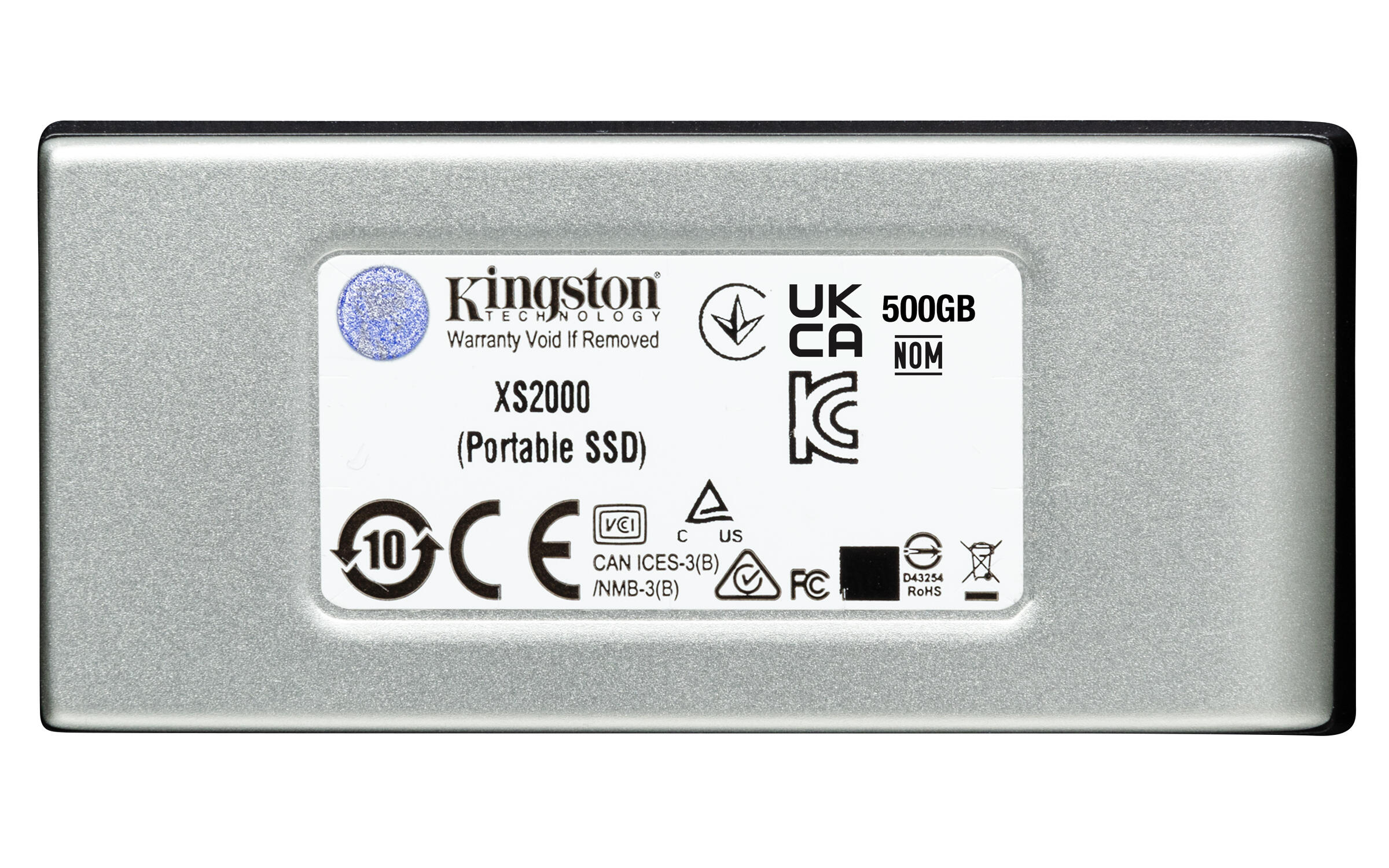 SSD të jashtme Kingston External SSD XS2000 2TB / USB-C deri në 2000 MB/s - e zezë/hiri - Figura 2