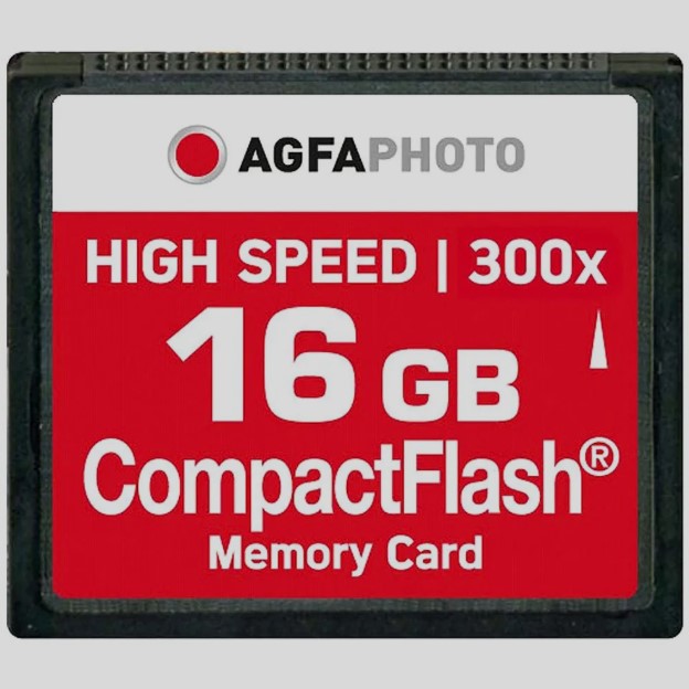 Kartë Memorie SD CARD AgfaPhoto Compact Flash 16GB High Speed 300x MLC