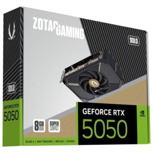 Kartelë grafike NVIDIA RTX 5050 8GB Zotac SOLO GDDR7 1 Fan