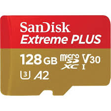 Kartë Memorie SD CARD 128GB SanDisk Extreme microSDXC