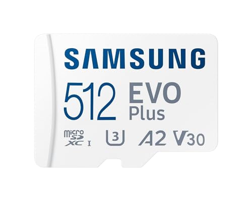 Kartë Memorie SD CARD 512GB Samsung EVO Plus microXC 130MB/s +Adapter