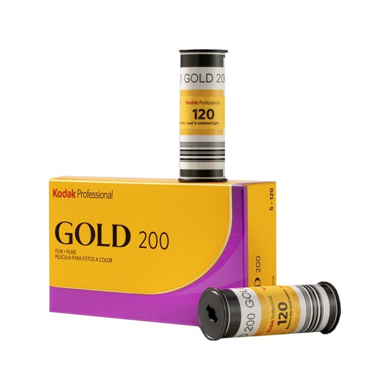 Film Fotografik Kodak Gold Professional 200 120 – 5 copë
