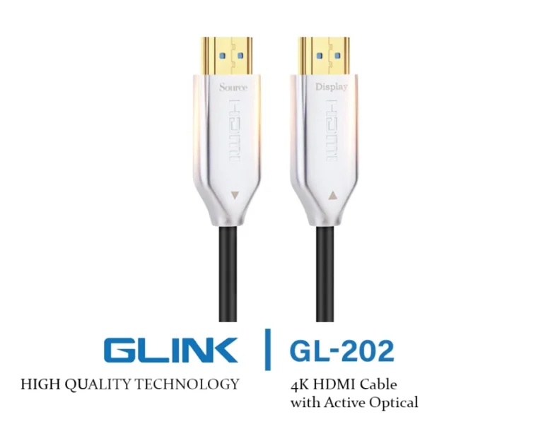Kabllo Active Glink GL-202 Optical Cable HDMI 2.0 25m Ultra HD 4K 2160P