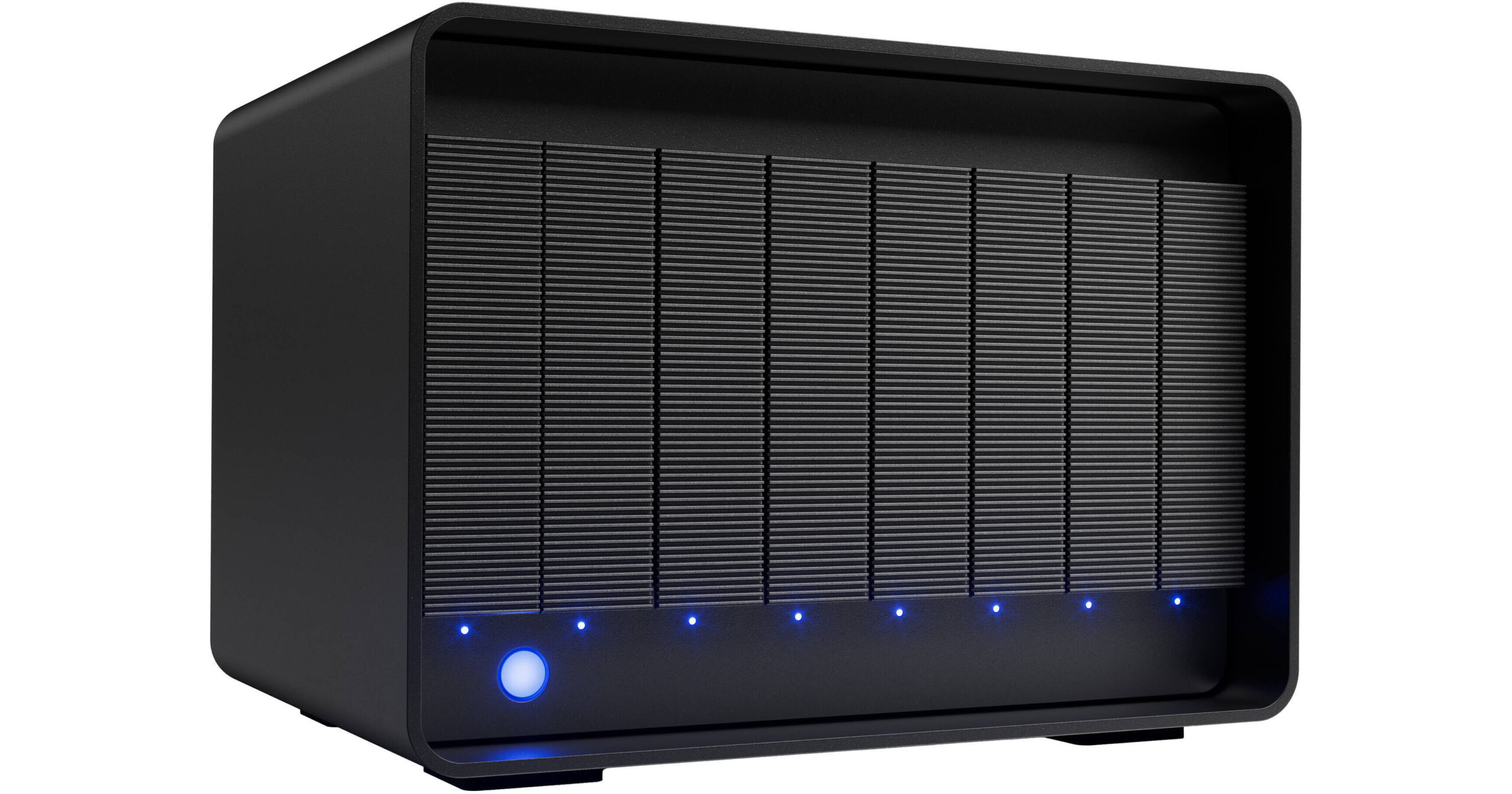LaCie 8big Pro5 32 TB – Sistem RAID desktop me 8 vende (8-Bay), kapacitet 32 TB, me shpejtësi Thunderbolt 5 deri në 120 Gbit/s.