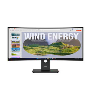 Monitor Lenovo T34WD-40 / 34"/ Wide Quad HD VA / Curved / LED / 120Hz / 6ms / USB + DisplayPort + HDMI - Zezë
