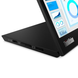 Monitor, Lenovo ThinkVision M14d LED display 35.6 cm (14 ) 2240 x 1400 pixels 2.2K Black 4