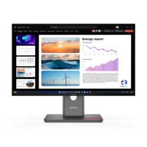 Monitor Lenovo ThinkVision P24q-40 / 64B2GAT1EU / 24"/  Quad HD IPS / LCD / 120Hz / 6ms / USB+HDMI+DP - Zezë