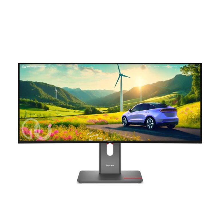 Monitor për punë Lenovo P34WD-40 / 34 " / Wide Quad HD IPS LCD / 120 Hz / 6 ms / USB-B + USB-C / Zezë